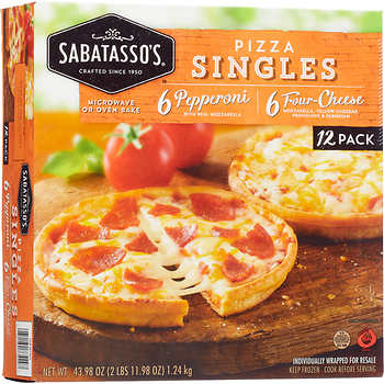 Sabatasso's Individual Pizzas 12ct