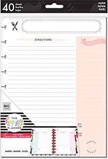 The Happy Planner Recipe Edition Refill Papers 40pk