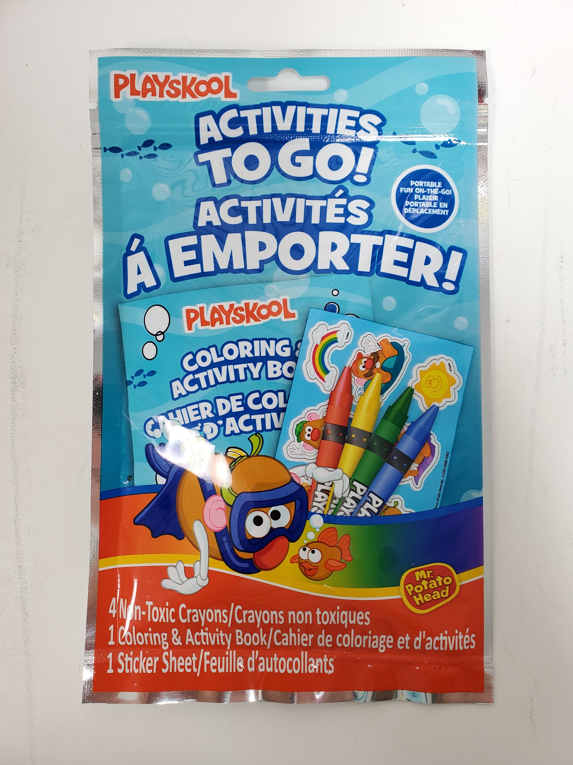 Playskool Activities to Go Coloring Activity Book