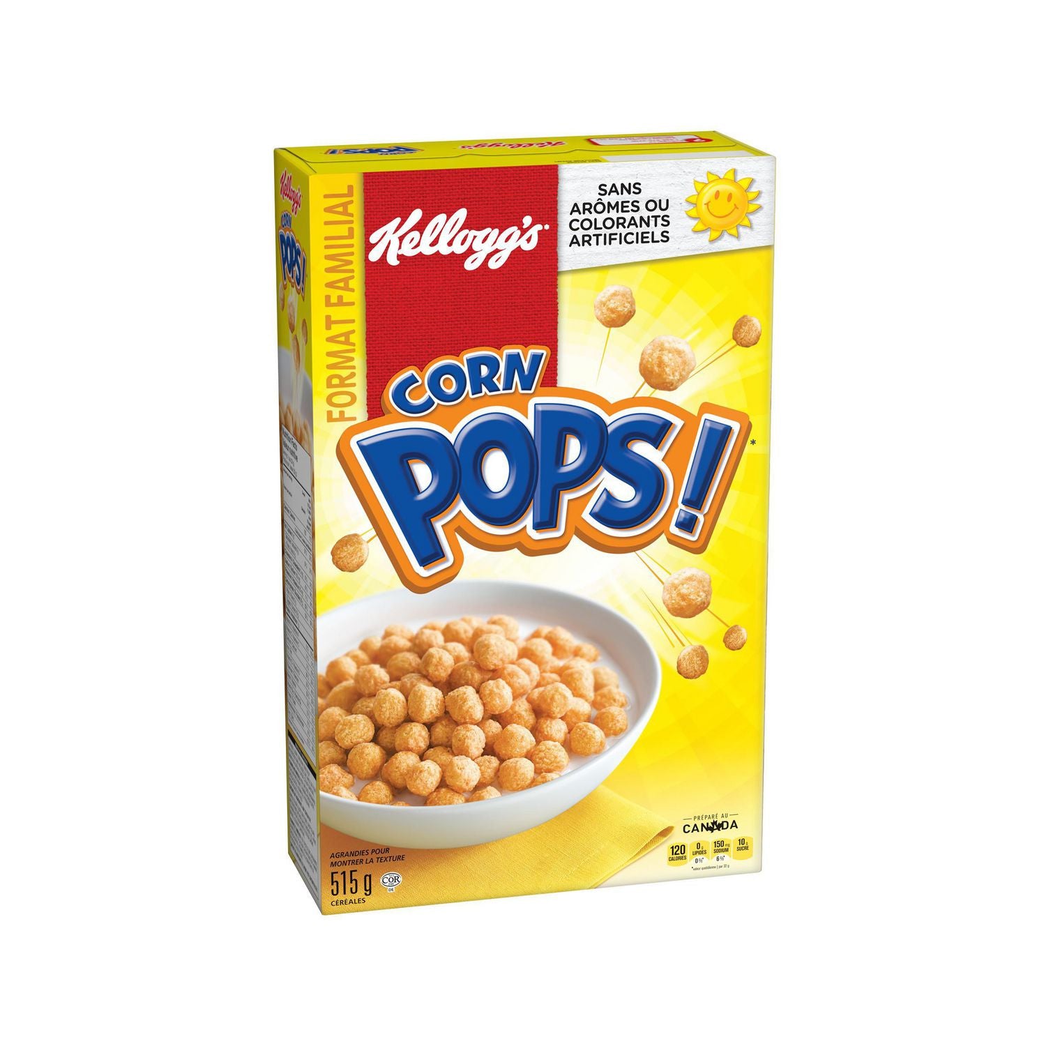 Kellogg's Family Size  Corn Pops Cereal 515g