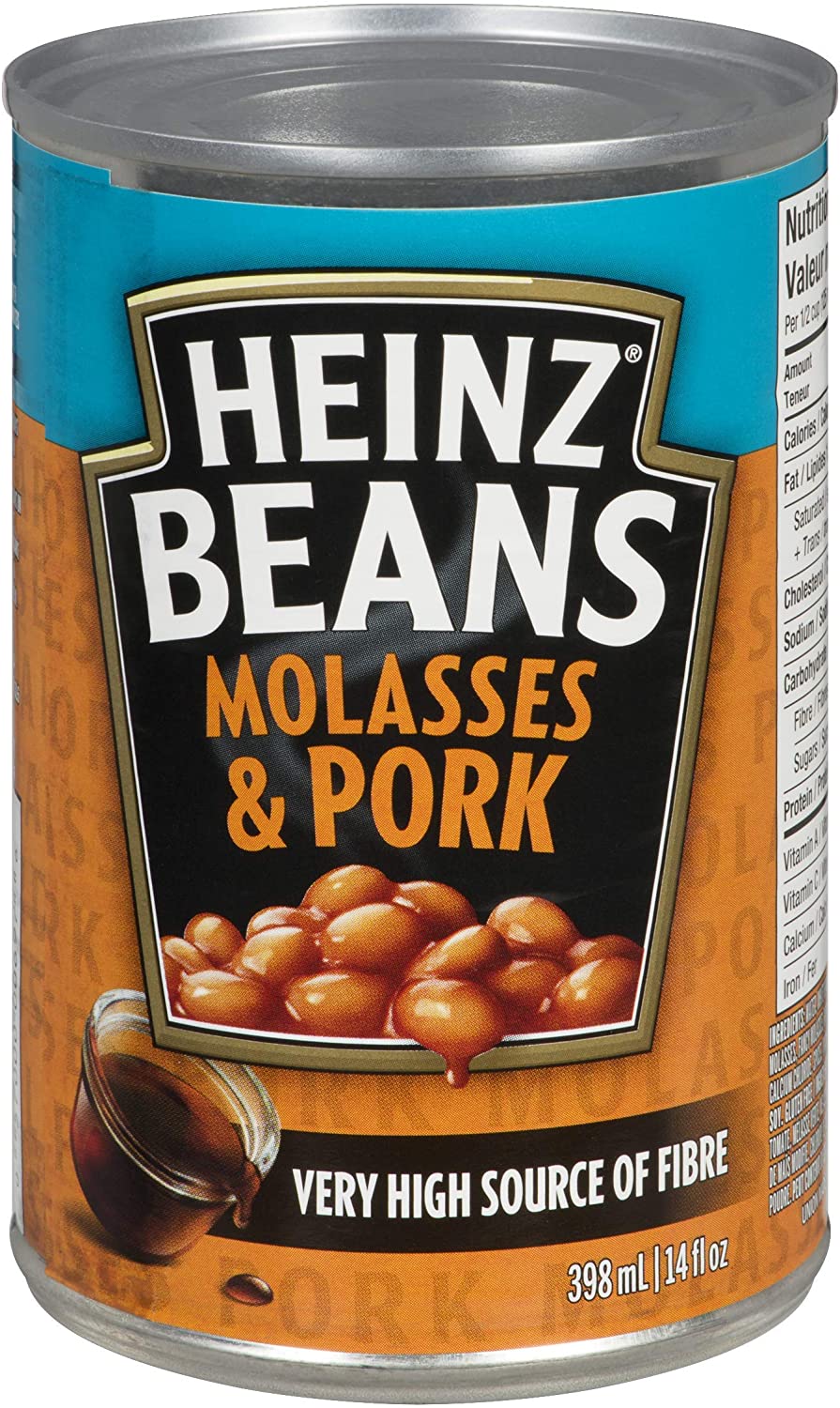 -Heinz Molasses & Pork Baked  Beans 398ml