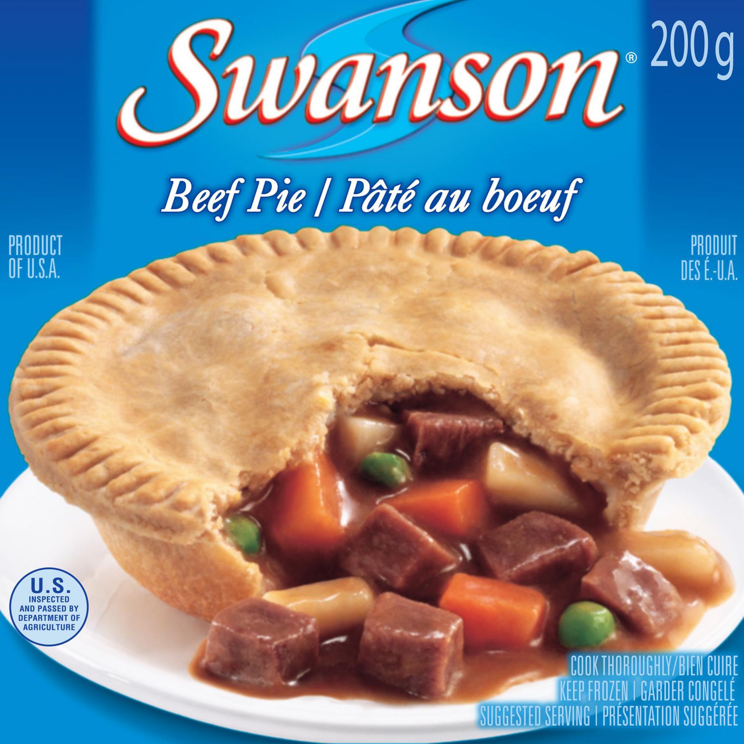 Swanson Beef Pot Pie 200g