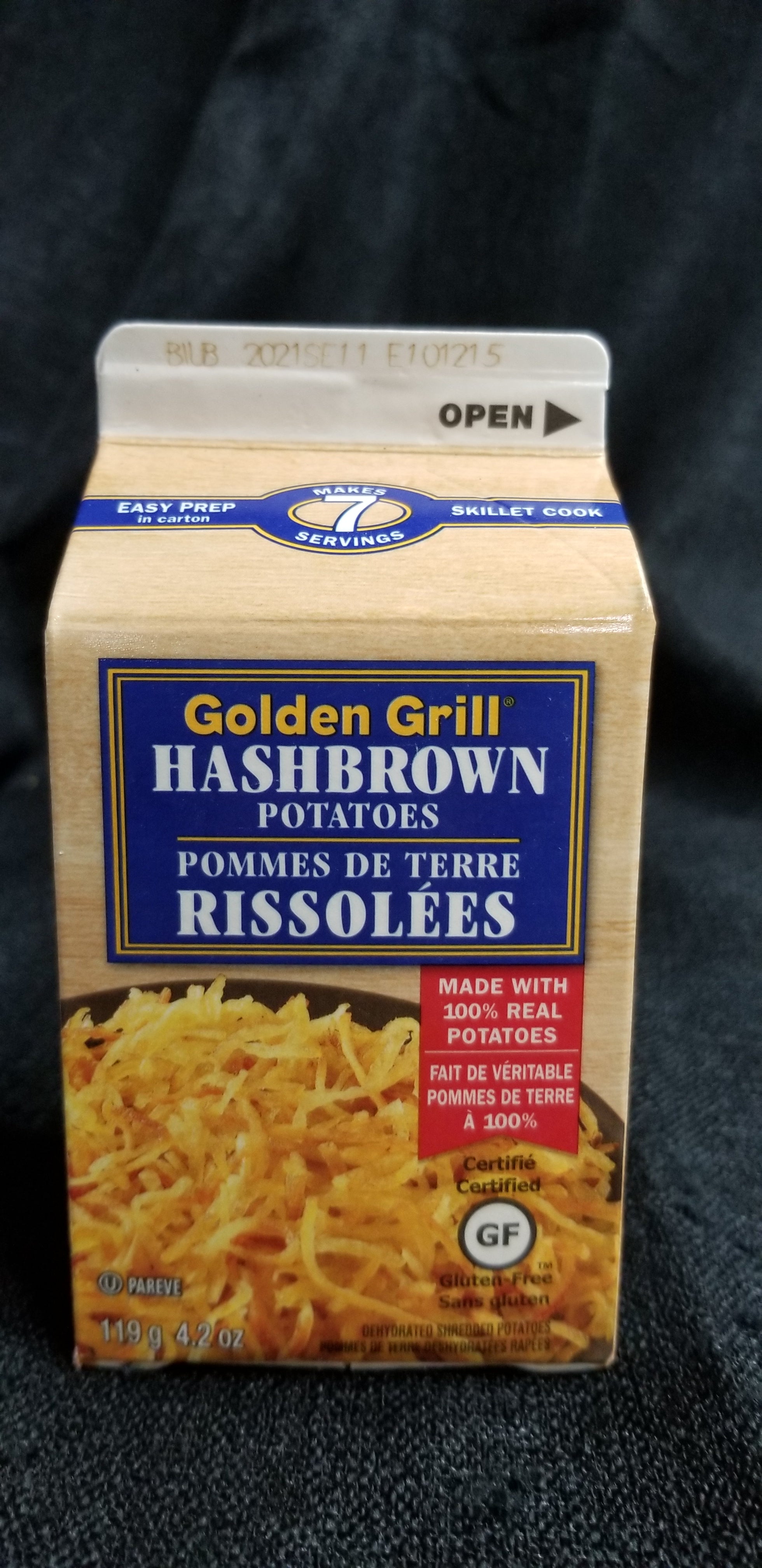 Golden Grill Hashbrown Potatoes 119g