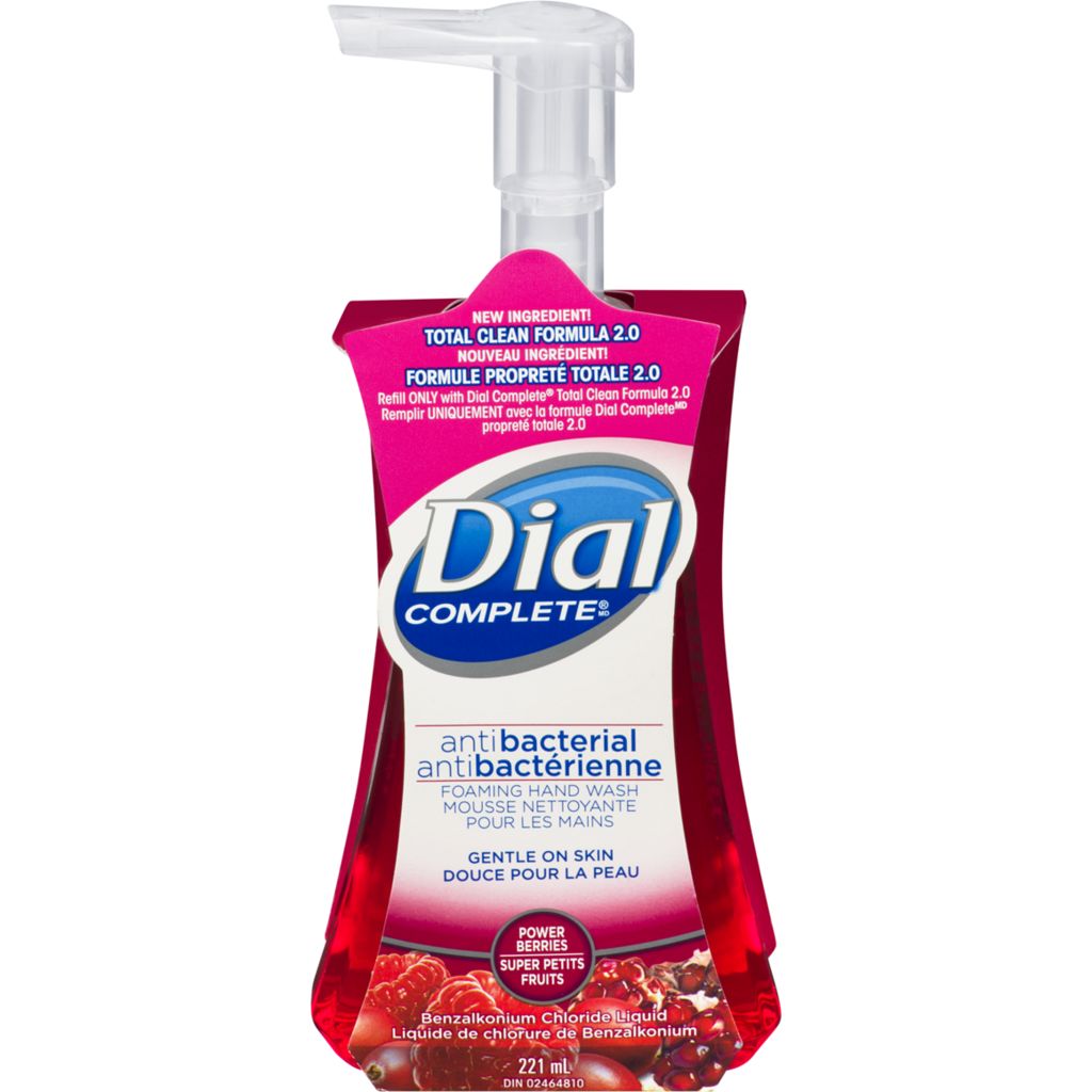 Dial Complete Power Berries Antibacterial Foaming Hand Wash 221ml