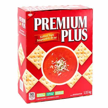 Christie Premium Plus Salted Tops Soda Crackers 1.35kg