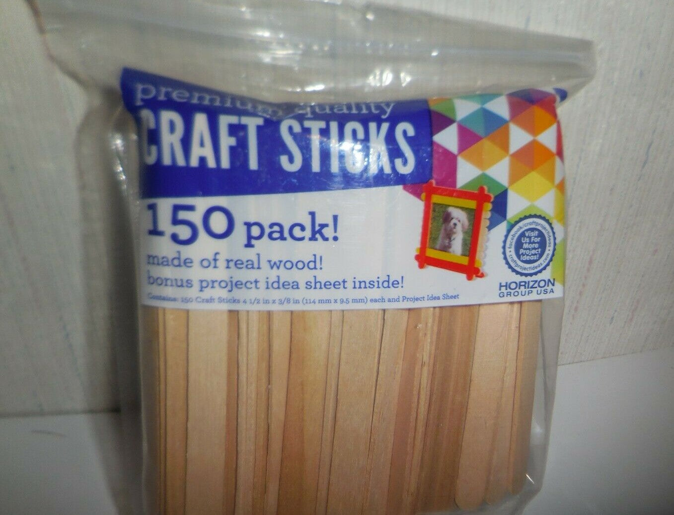 Premium Quality Craft Sticks 150pk