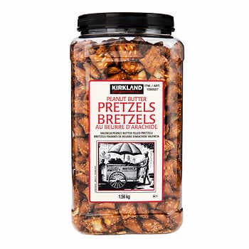 Kirkland Signature Peanut Butter Pretzels 1.56kg