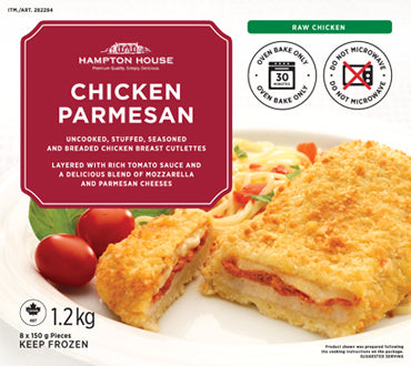 Hampton House Chicken Parmesan Stuffed Chicken Cutlettes 1.2 kg