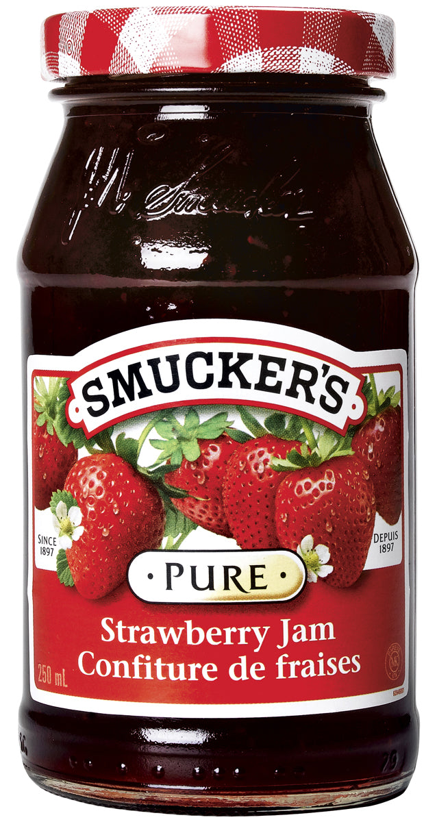 Smucker's Pure Strawberry Jam 250ml