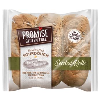 Promise Gluten Free Handcrafted Sourdough Multi Seeded Rolls 3 x 210 g