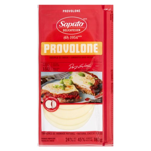 Saputo Provolone Sliced Cheese 180g