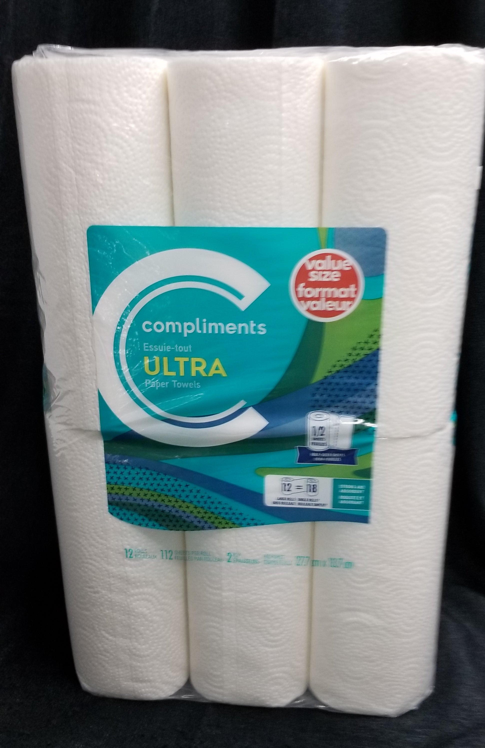 Compliments Ultra Paper Towels 12ct