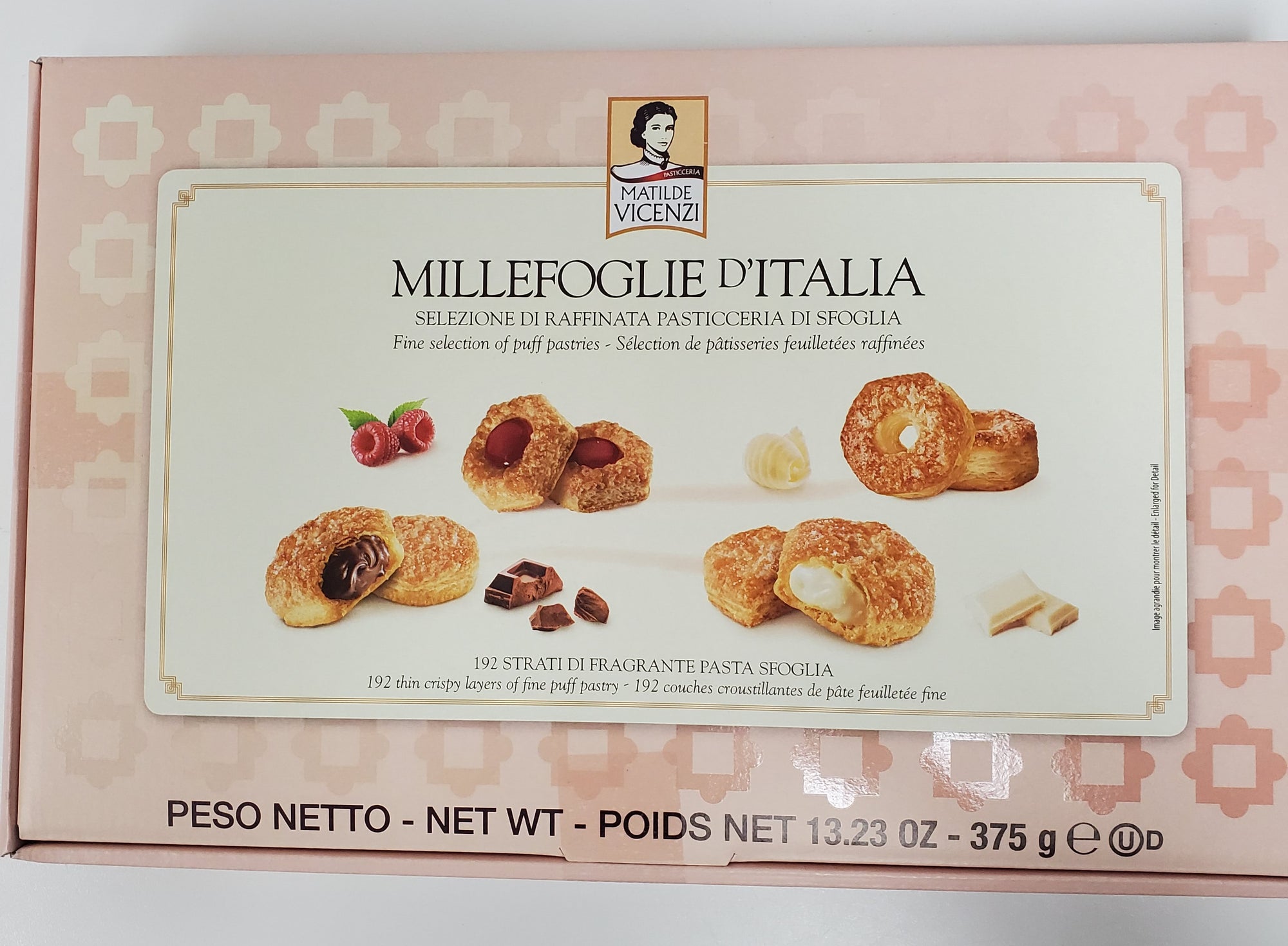 Matilde Vicenzi Millefoglie D'Italia  Fine Selection of Puff Pastry 375 g