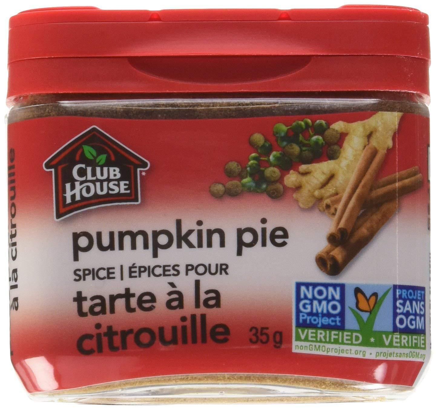 Club House Pumpkin Pie Spice 35g