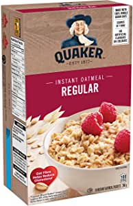 Quaker Regular Instant Oatmeal Regular 10 x 28g