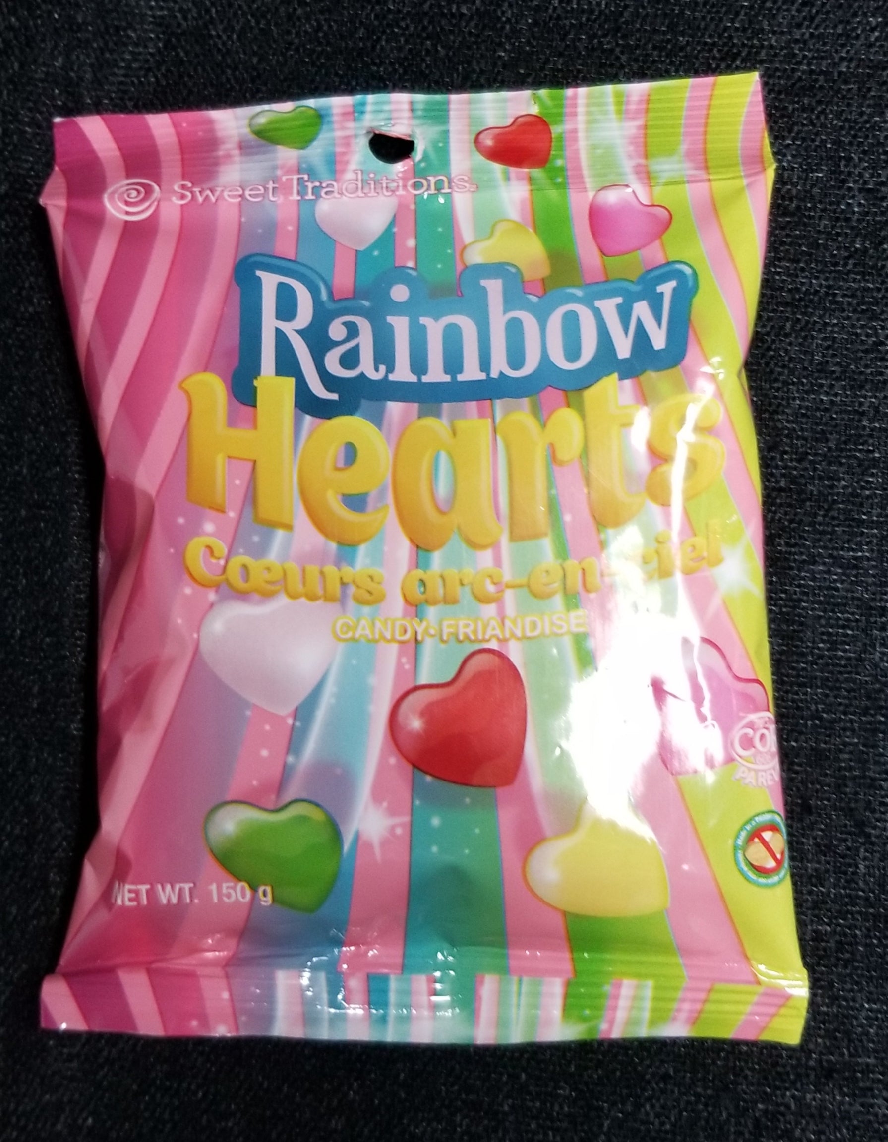 Sweet Traditions Rainbow Hearts Candy 150 g