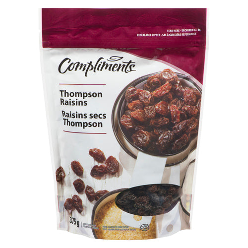 Compliments Thompson Raisins 1kg