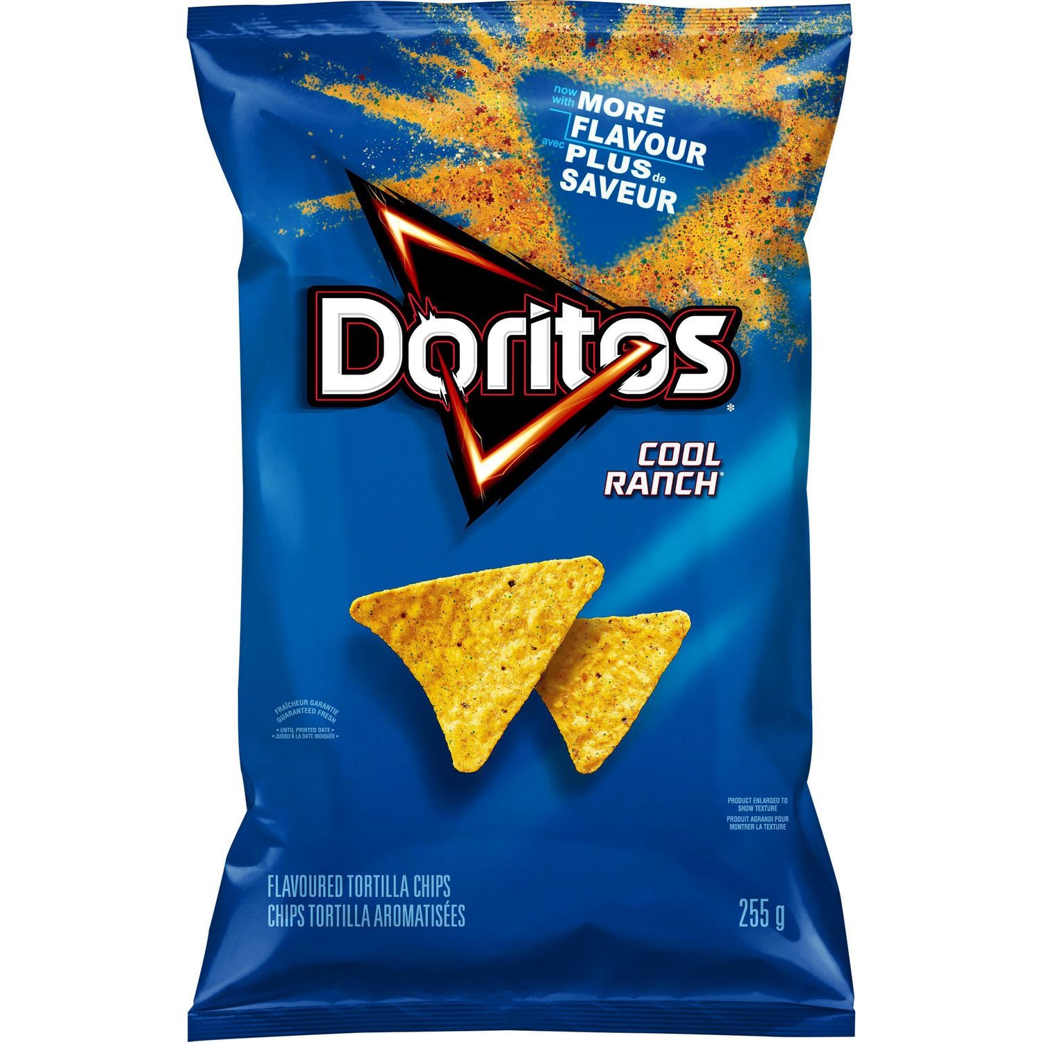 Doritos Ranch Flavored Tortilla Chips  255g