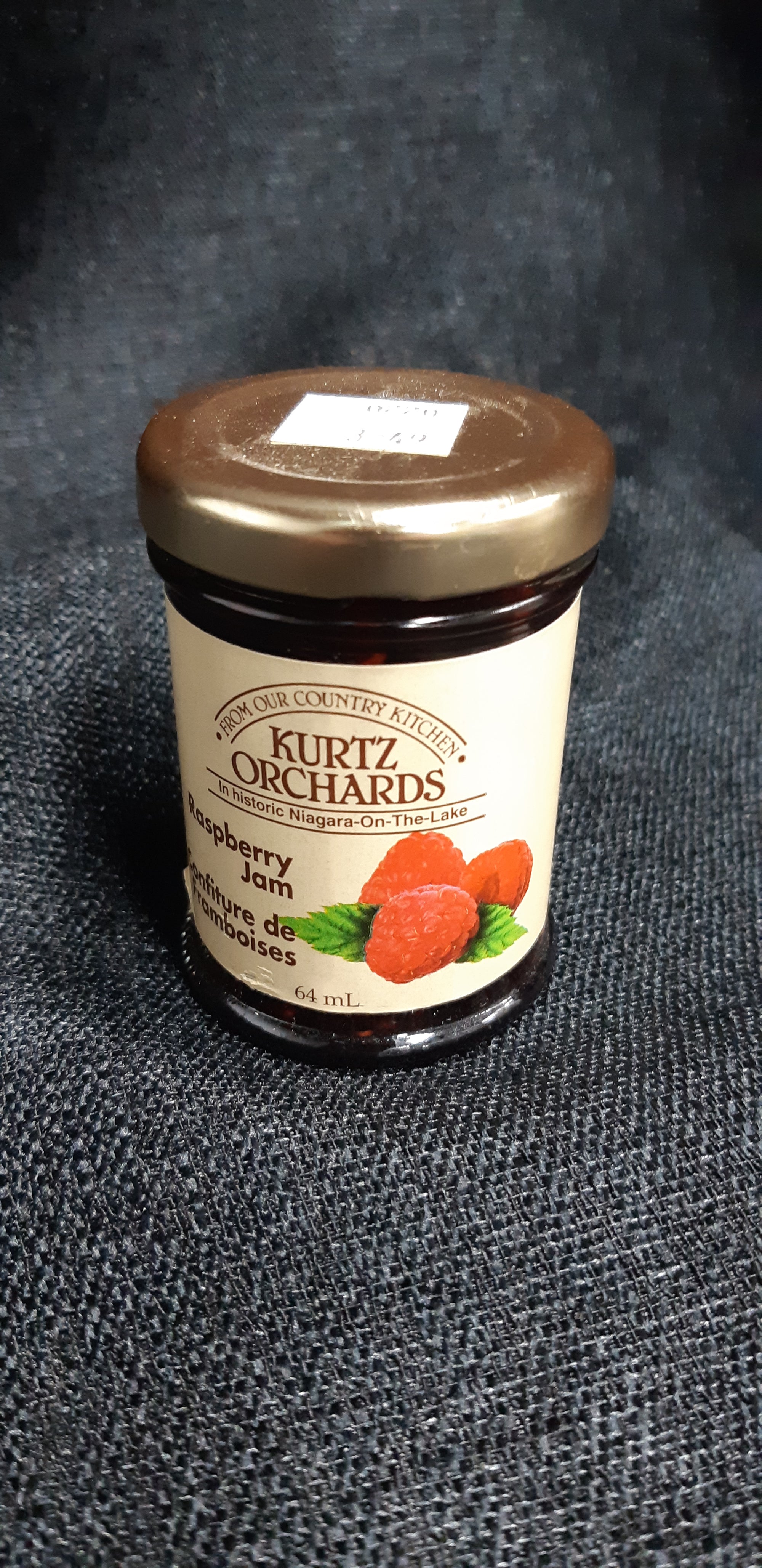 Kurtz Orchards Raspberry Jam 64ml