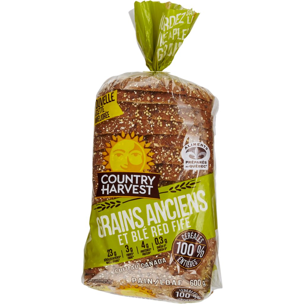 Country Harvest Ancient Grains & Red Fife Bread 600g