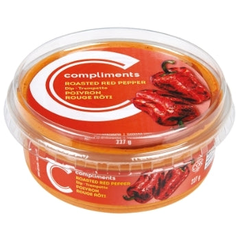 Compliments Roasted Red Pepper Dip 227g