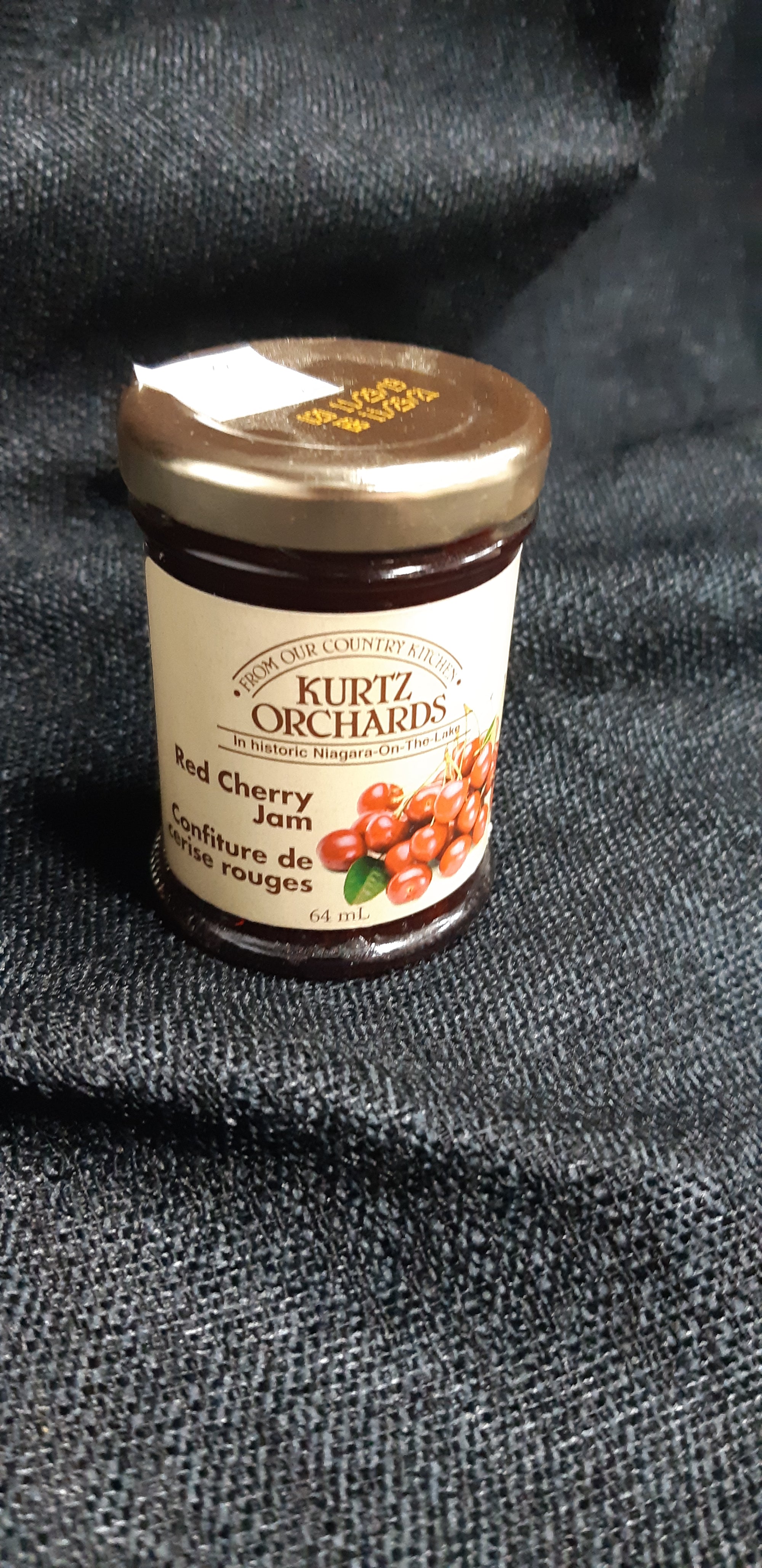 Kurtz Orchards  Red Cherry Jam  64ml