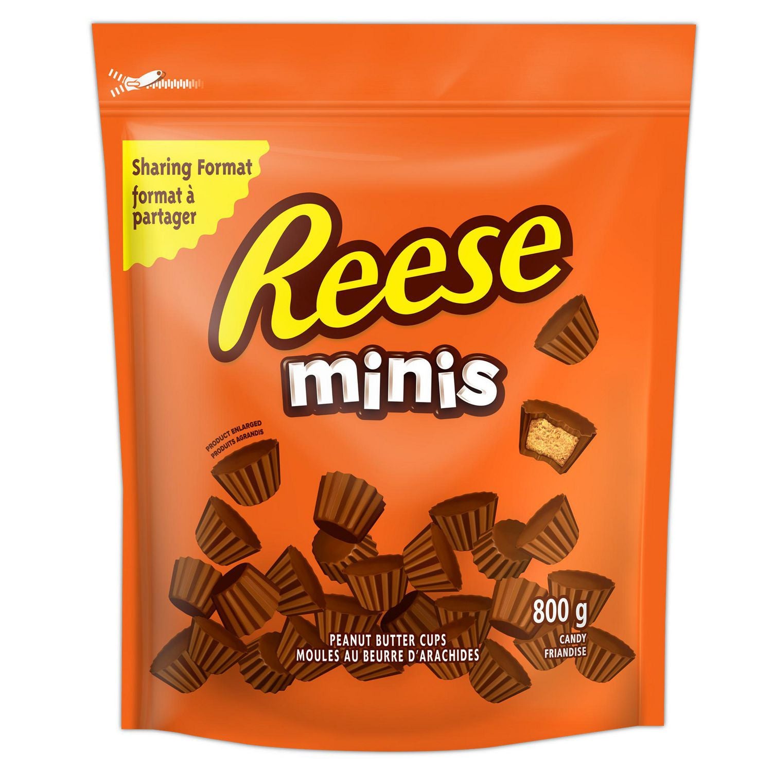 Reese Minis Peanut Butter Cups Chocolate Candy 800g