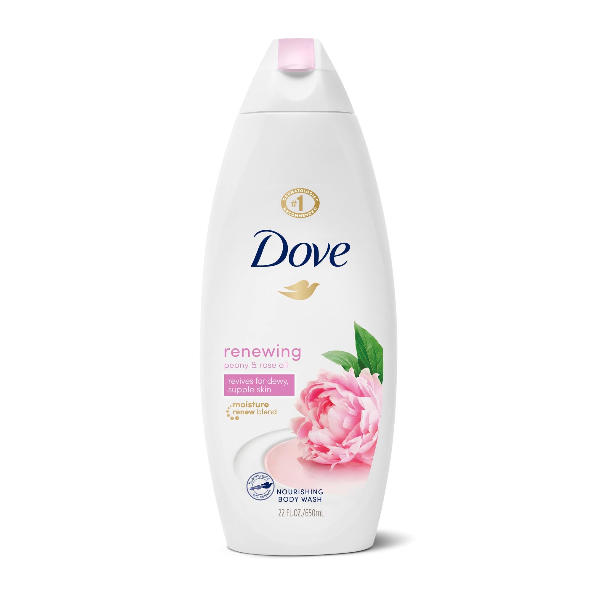 Dove Renewing Peony & Rose Oil Body Wash 354ml