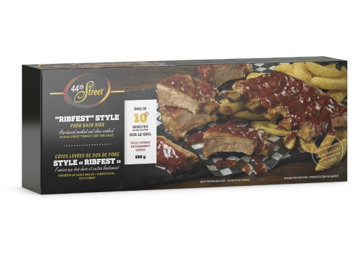 44th Street Ribfest Style Pork Back Ribs 680g