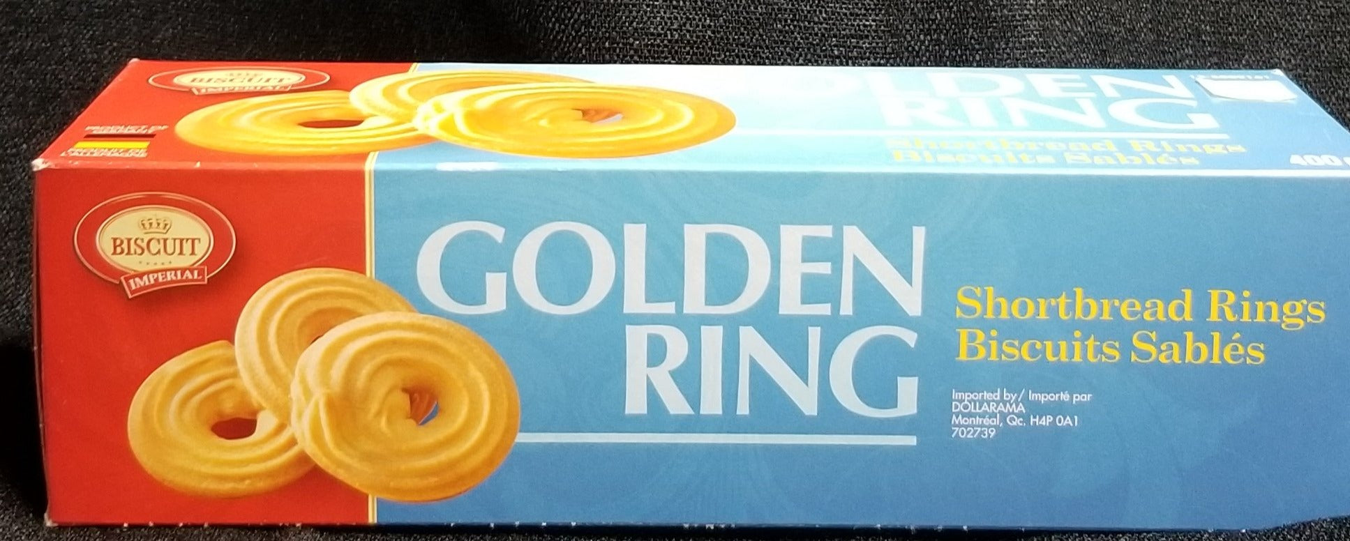 Biscuit Imperial Golden Ring Shortbread Ring Cookies 400g