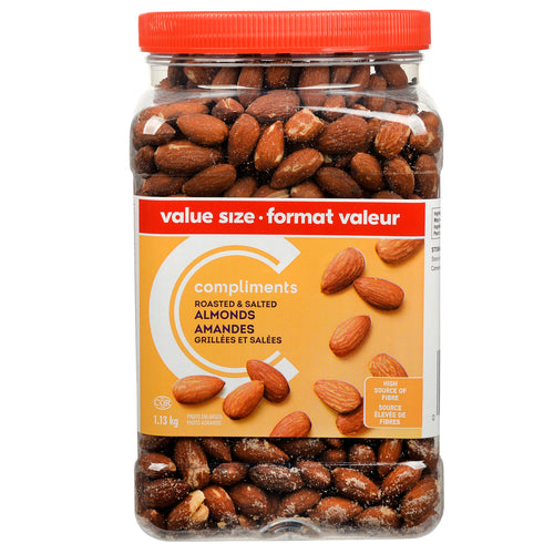 Compliments Roasted & Salted Almonds 1.13kg