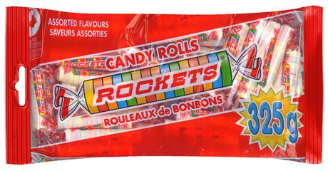 Rockets Candy Rolls 375g