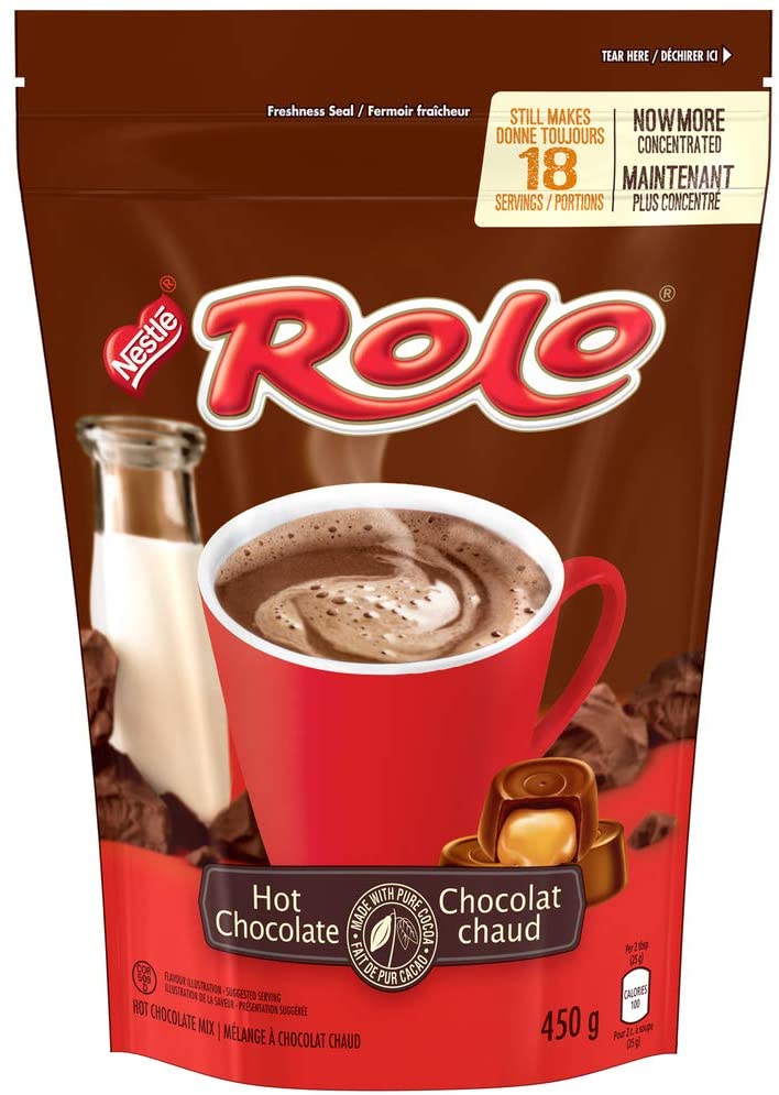 Nestle Rolo Hot Chocolate Mix 450g