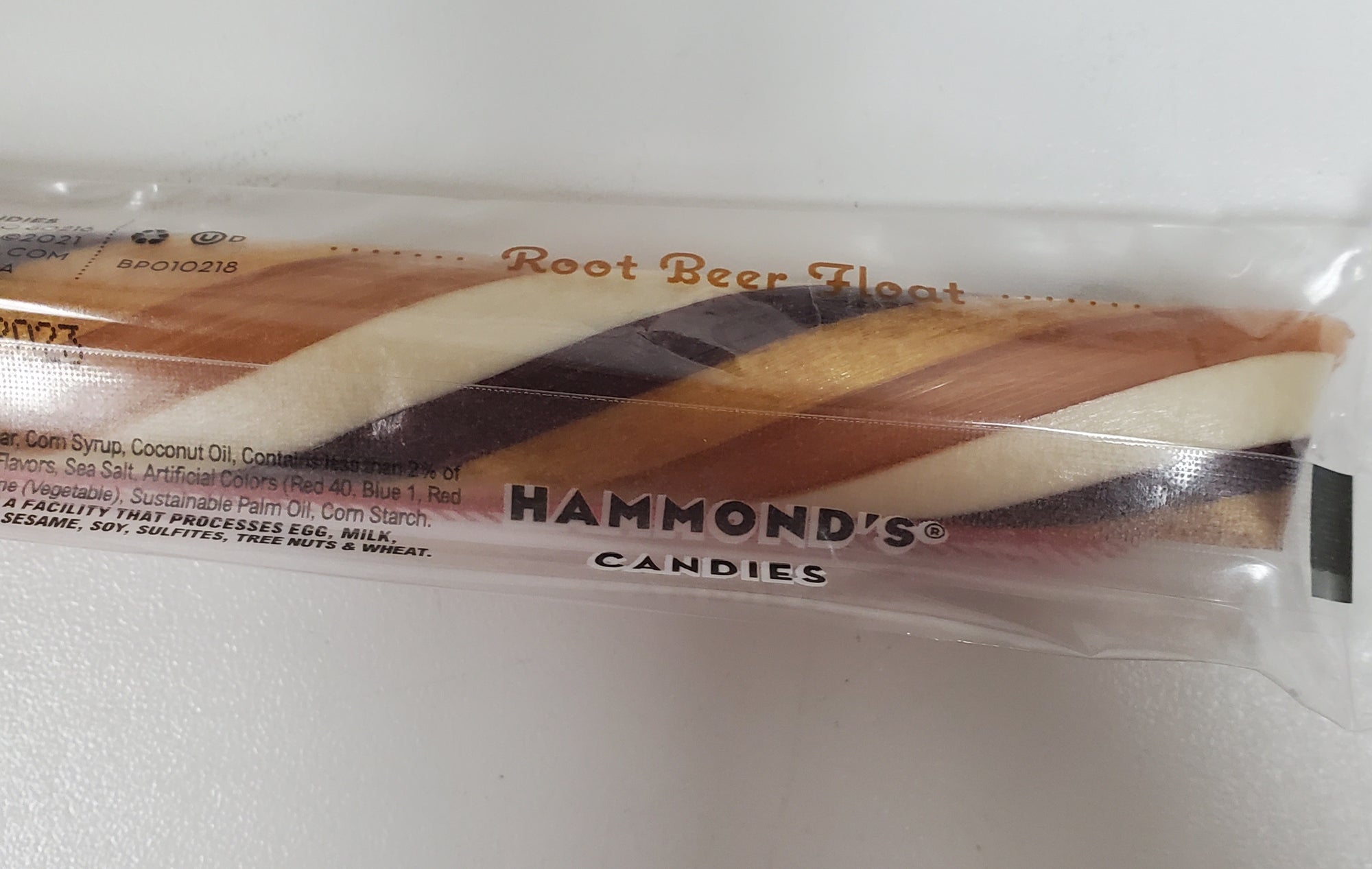 Hammond's Old Fashioned Root Beer Float Cream Filled Candy Stick 1.75oz