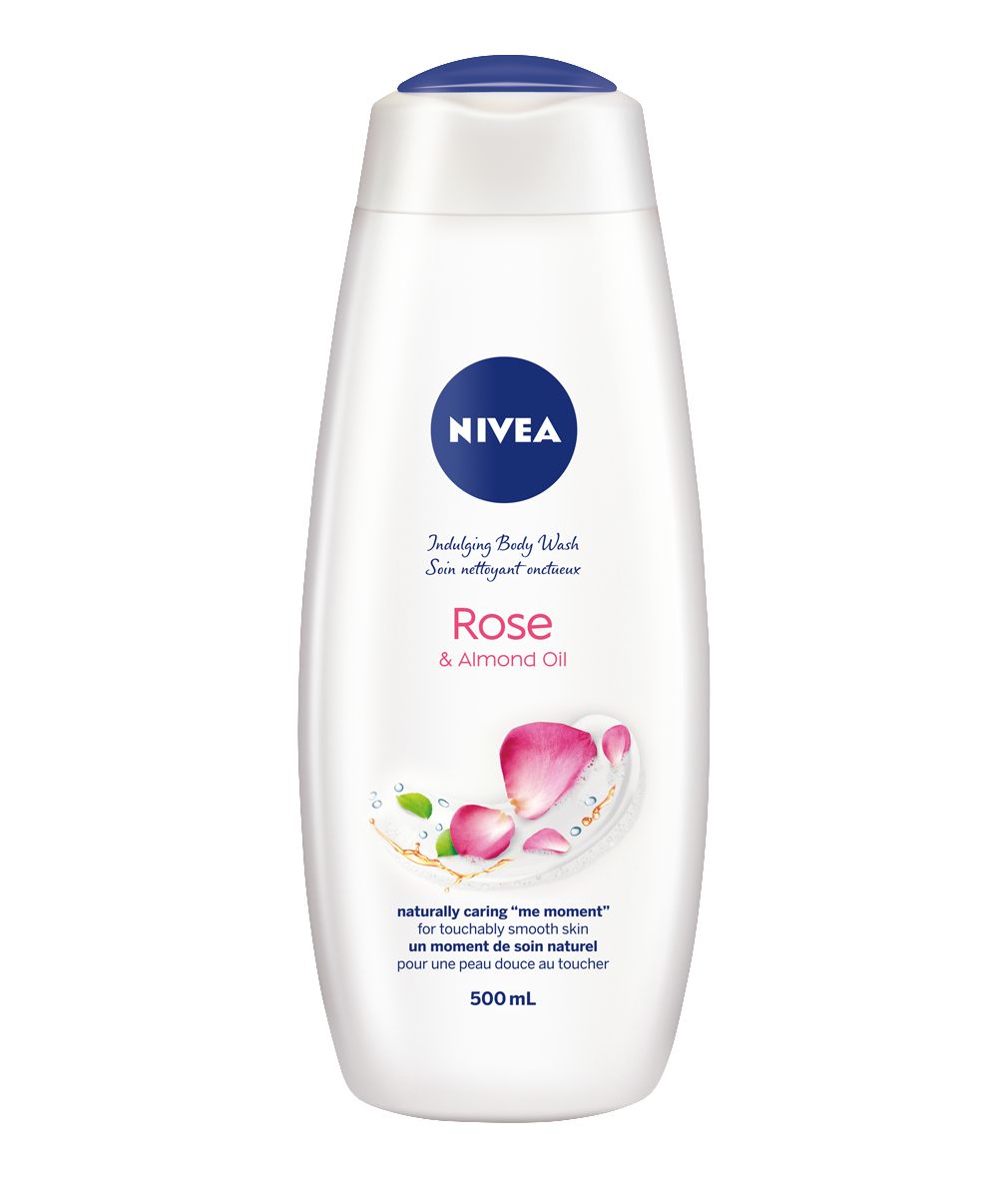 Nivea Rose & Almond Oil Body Wash 500ml