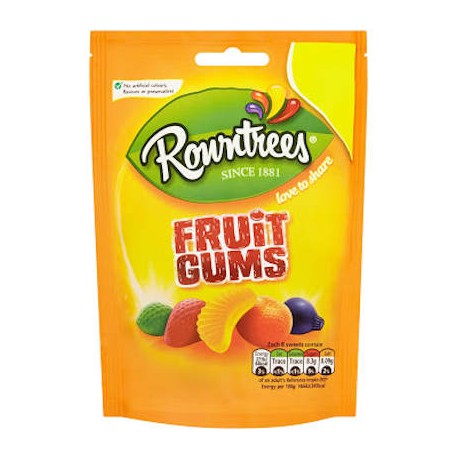 Rowntrees Fruit Gums 150g