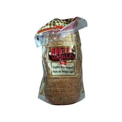 Deli World Light Rye Bread 500g