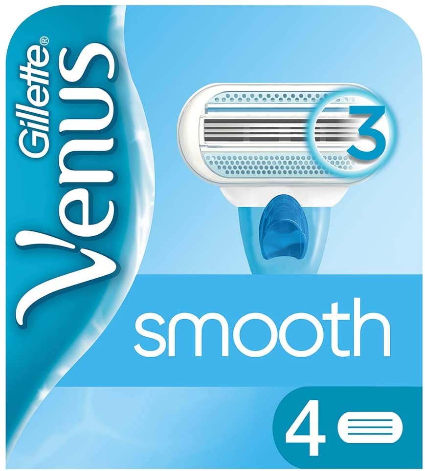 Gillette Venus Women's Refill Razor Blade Cartridges 4pk