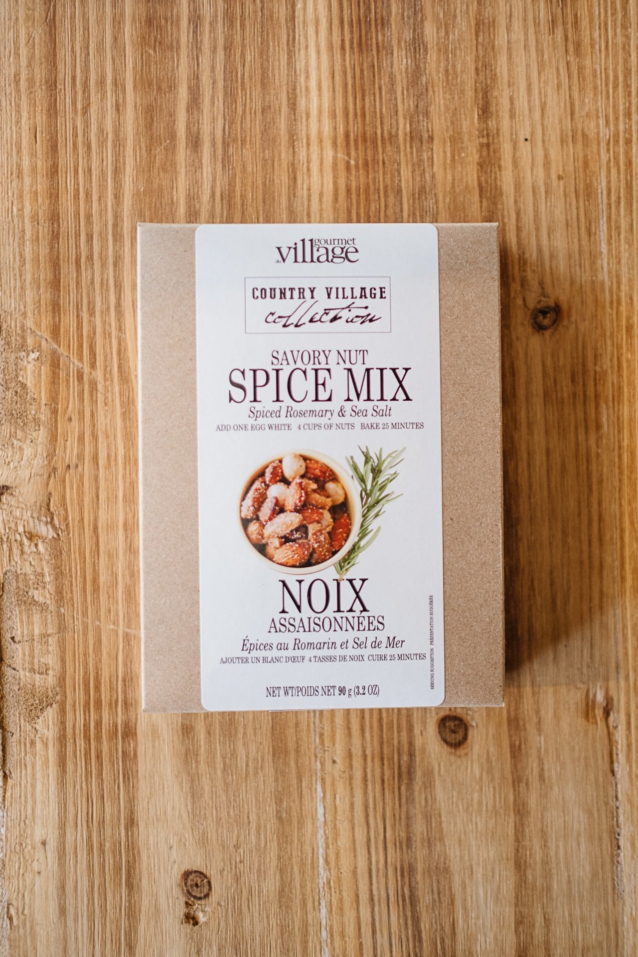 Gourmet du Village Country Village Collection Savory Nut Spice Mix 90g