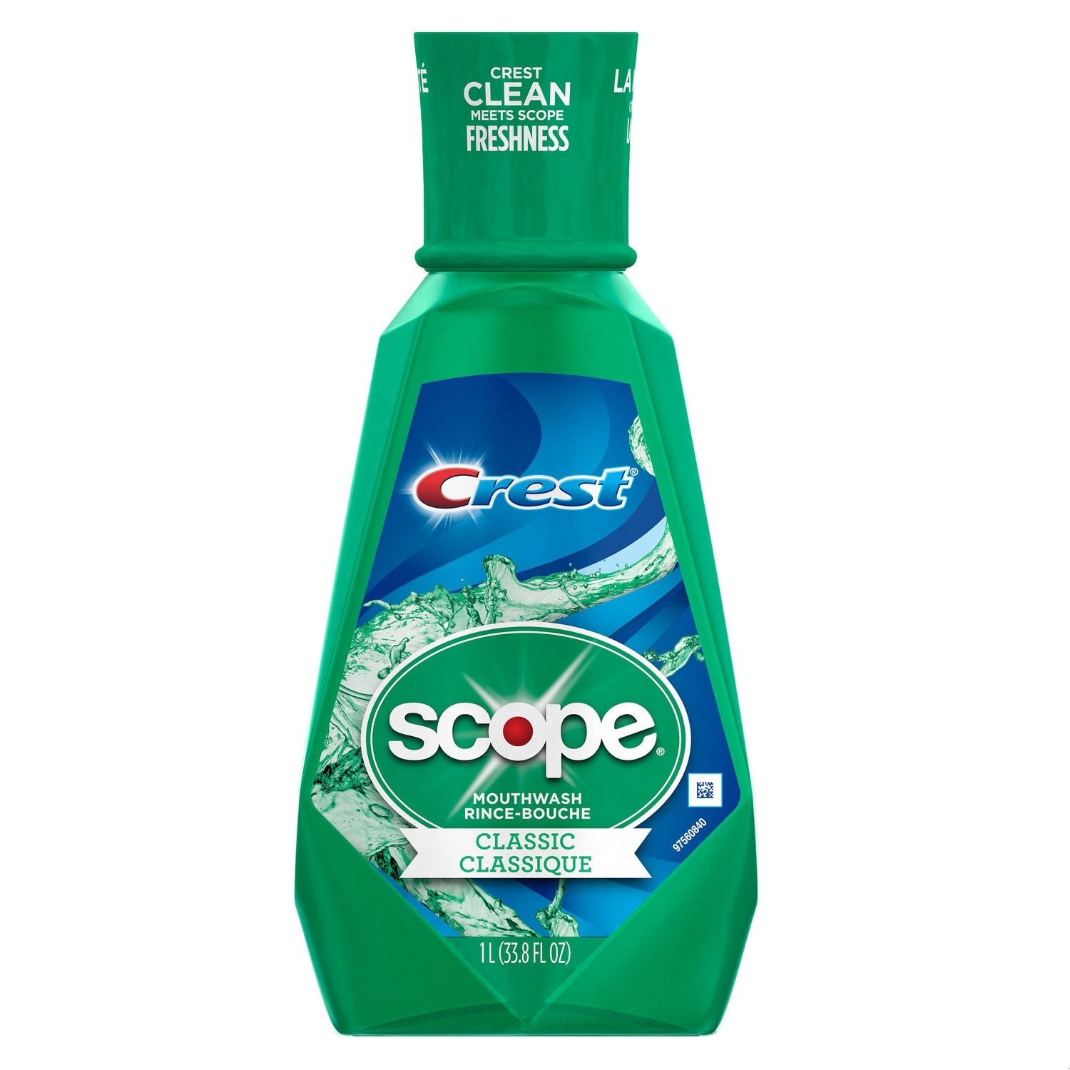 Scope Crest Classic Mouthwash 1L