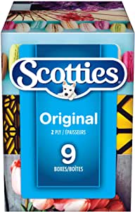 Scotties Original Soft and Strong Facial Tissues 9pk