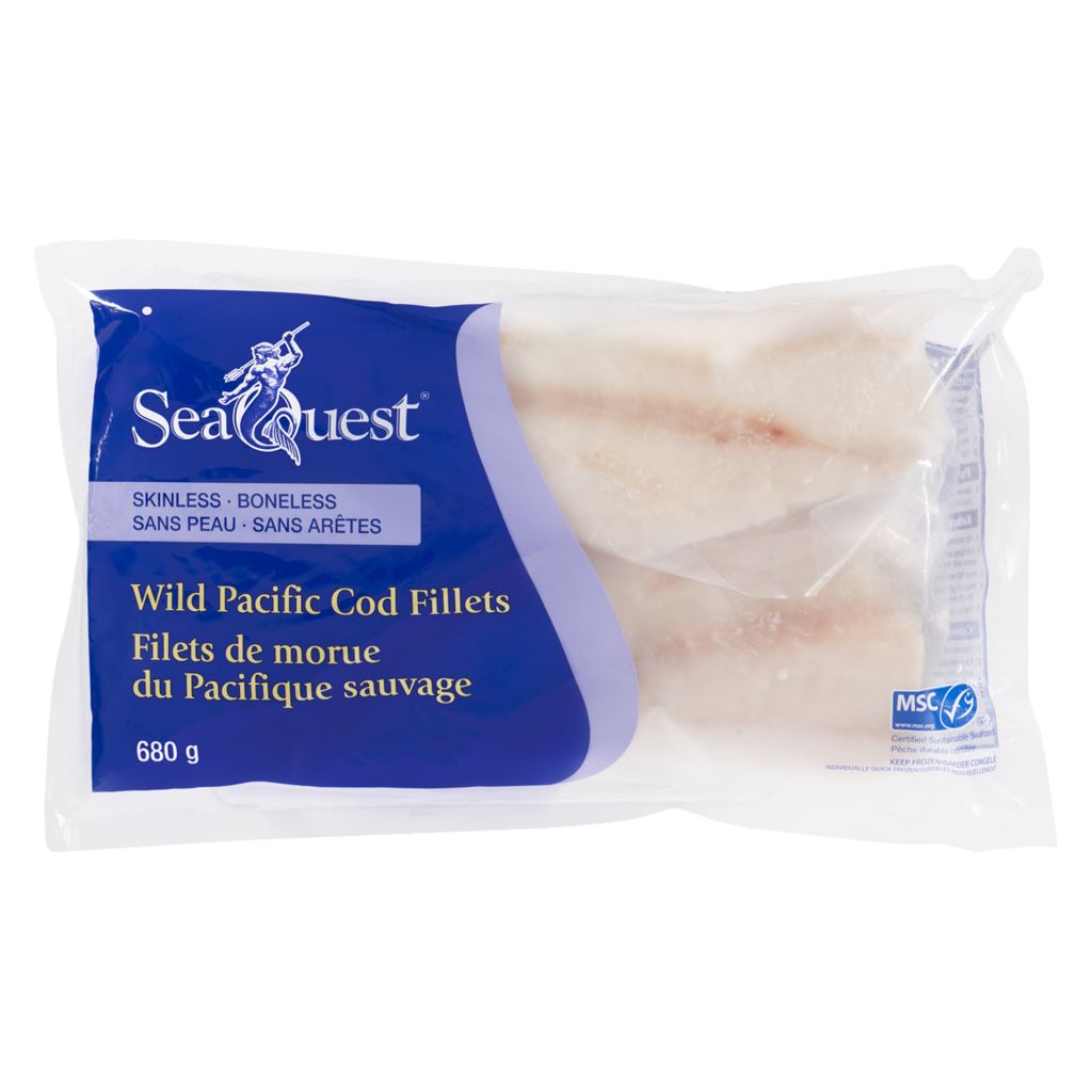 Seaquest Wild Pacific Cod Fillets 680g