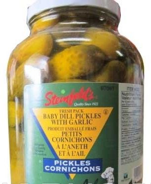 Steinfeld`s Baby Dill With Garlic Pickles 4L