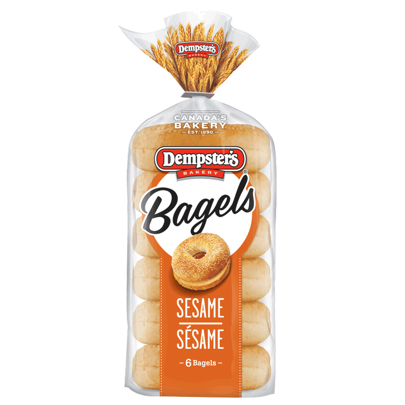 Dempster`s Sesame Bagels 6ct