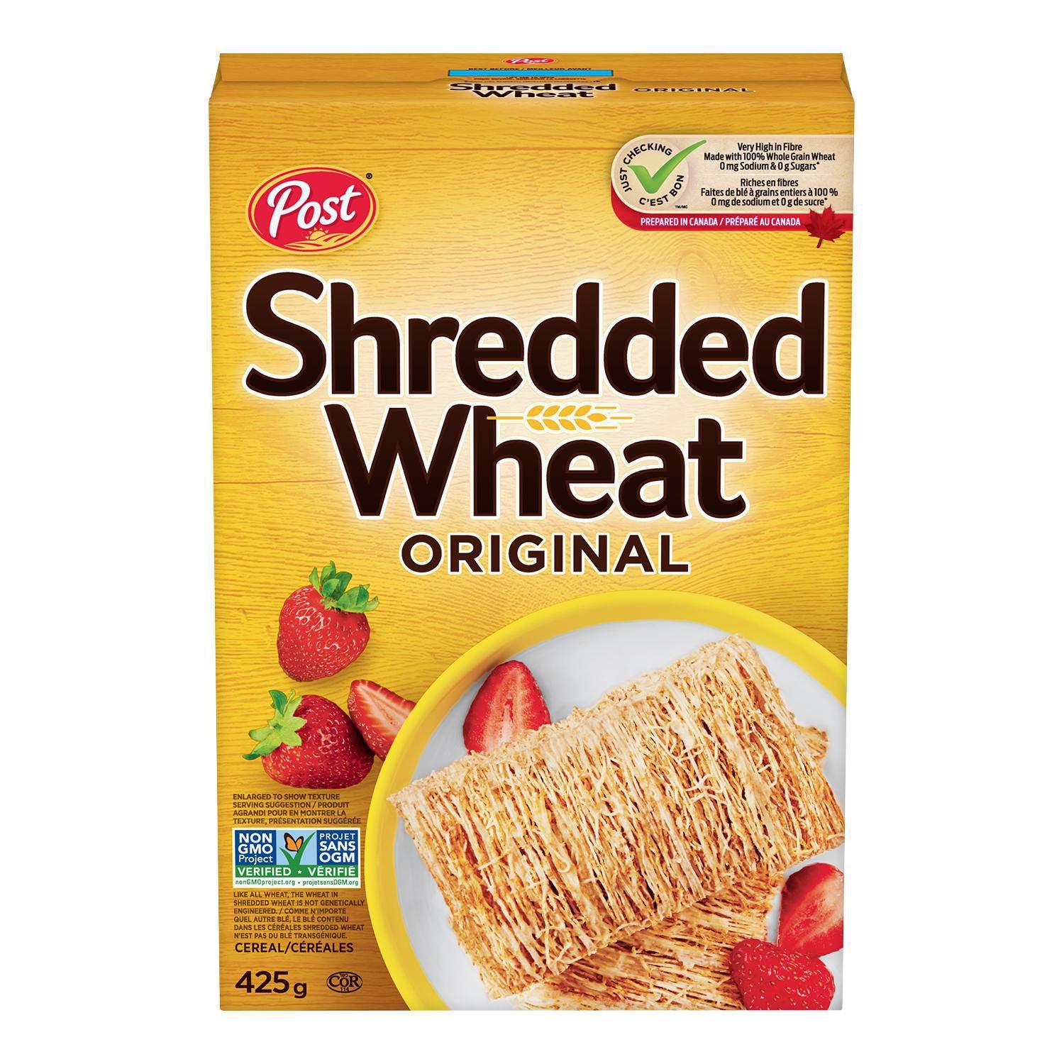 Post Original Big Biscuit Shredded Wheat Cereal  425g