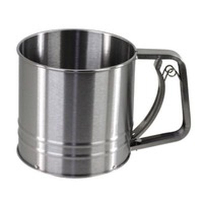 SALT 3 Cup Stainless Steel Flour Sifter