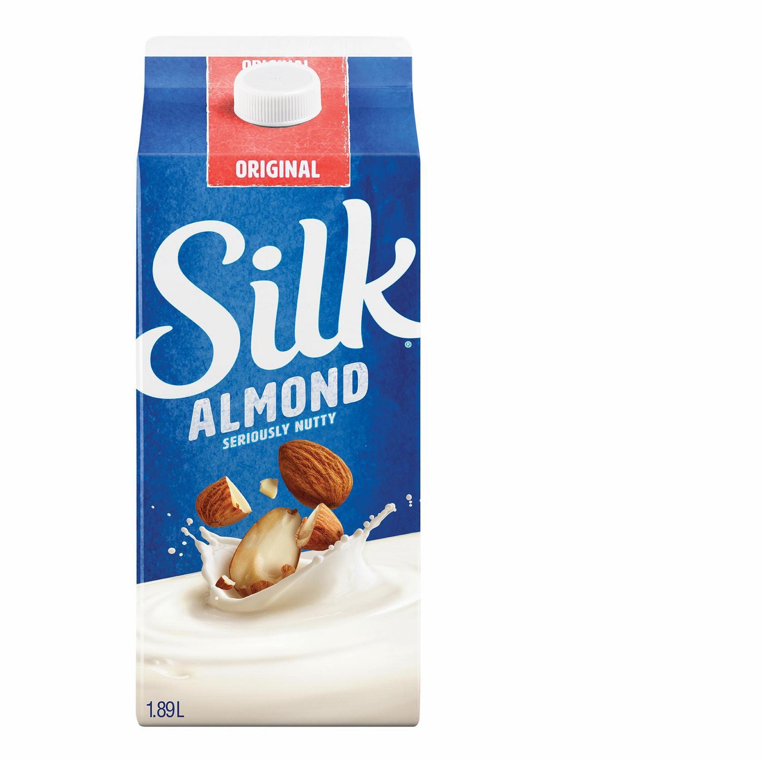 SILK Original Dairy-Free Almond Beverage 3 x 1.89L