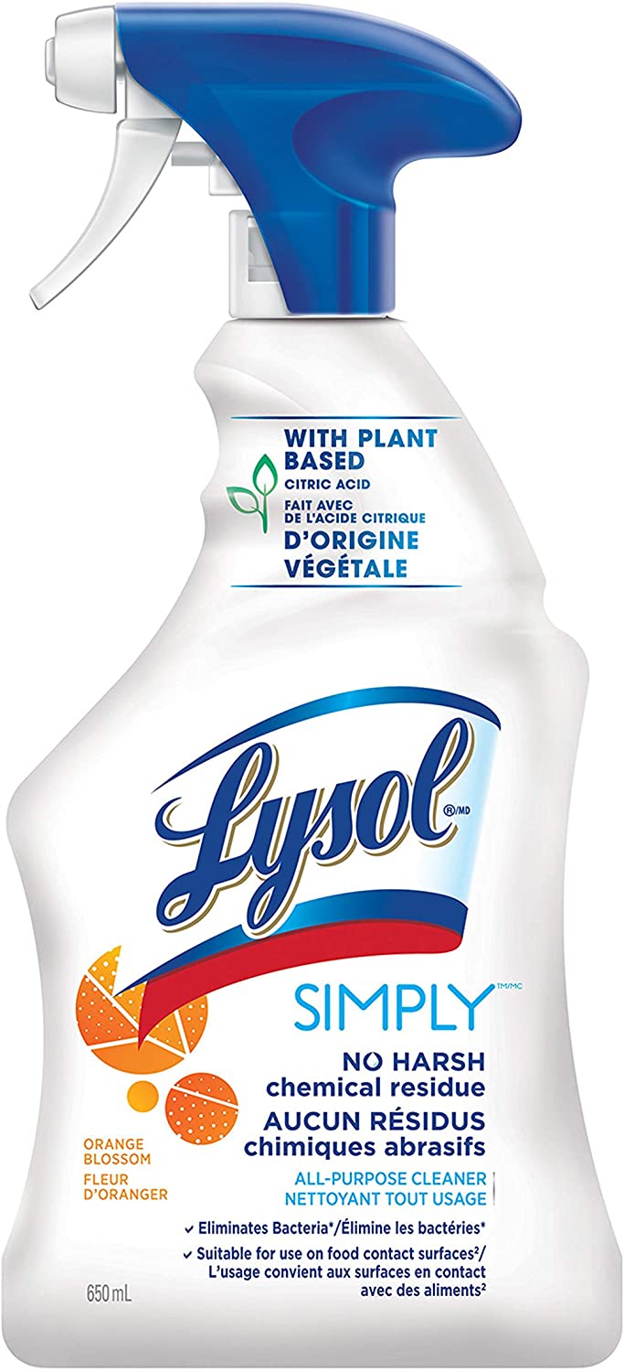 Lysol Simply Orange Blossom All-Purpose Cleaner 650ml