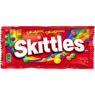 Skittles Original Flavor Chewy Candy 61g