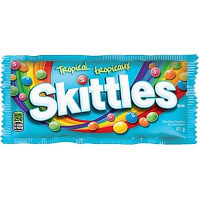 Skittles Tropical Flavor Chewy Candies 61g